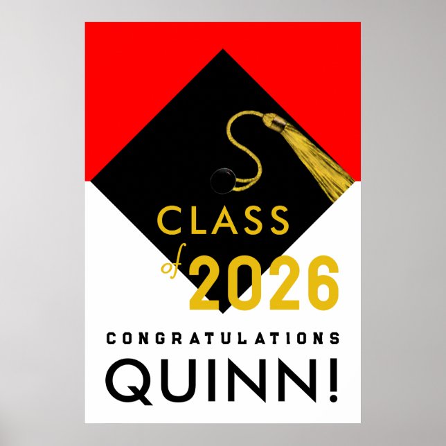 2019 graduation congrats poster (Front)