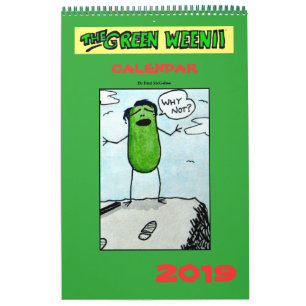 2019 Green Weenii Calendar
