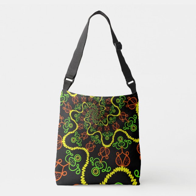 2019 Jimette Design Bandwidth Trash Crossbody Bag (Front)