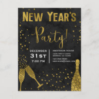 2019 New Year's Eve Party Champagne Glasses