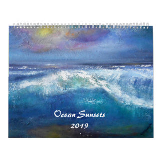 2019 Ocean Sunsets Calendar