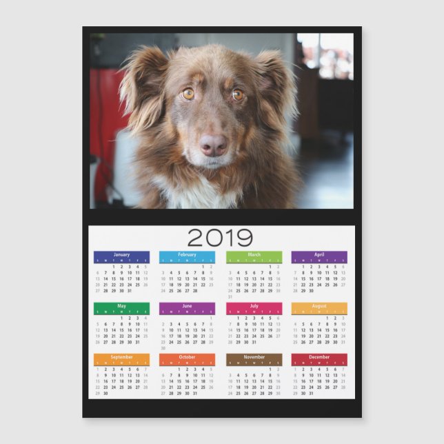 2019 Personalised Add a Photo Calendar (Front)
