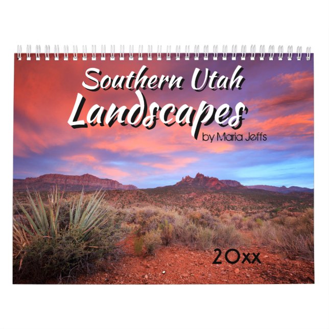 2019 Southern Utah Landscapes Photography Calendar (Cover)