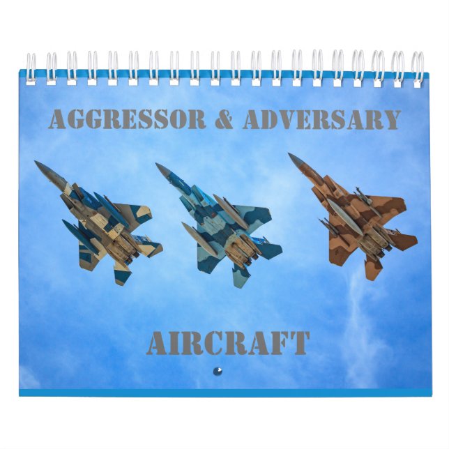 2019 US Aggressor and Adversary Aircraft Calendar (Cover)