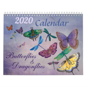 2020 Butterflies & Dragonflies Calendar