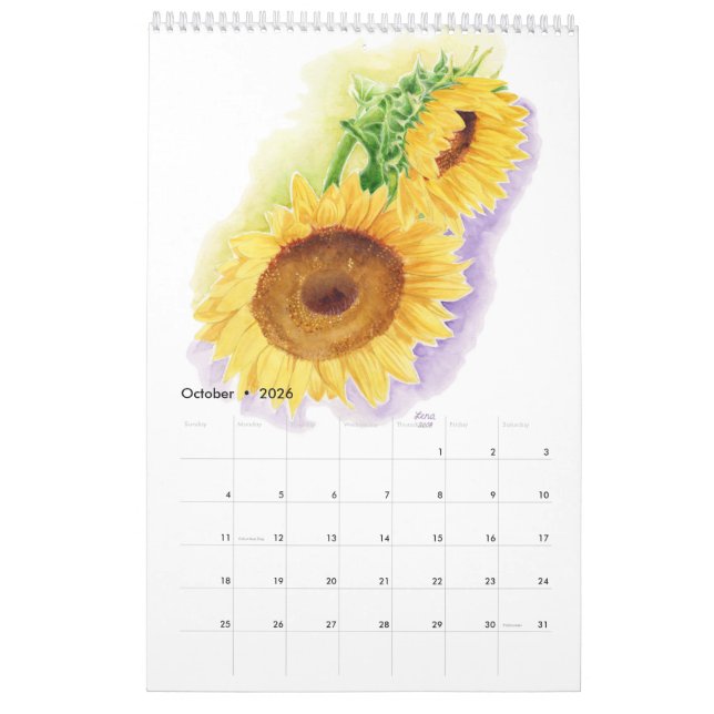 2020 Calendar (fixed) (Oct 2026)