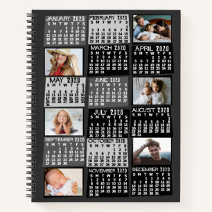 2020 Calendar (See Description for New Version) Notebook