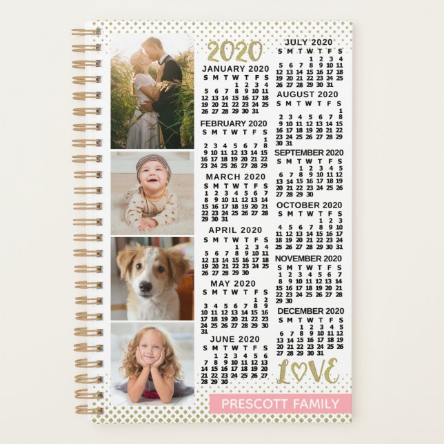 2020 Calendar (See Description for New Version) Planner (Front)