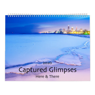2020 Captured Glimpses Scenic Wall Calendar