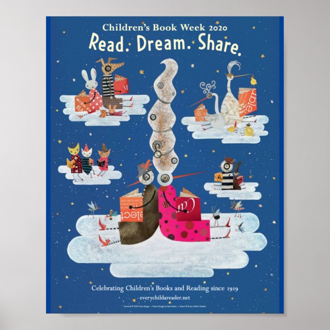 2020 Children's Book Week poster (Front)