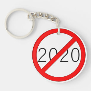 "2020 Cross-Out" Key Ring