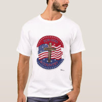 2020 For God and Country Cross And American Flag