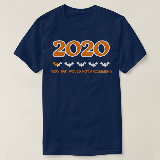 2020 Halloween Very Bat T-Shirt (Design Front)