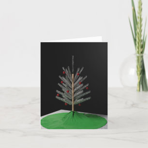 2020 Holiday Card - Aluminium Christmas Tree