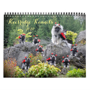 2020 Keesridge Kennels calendar