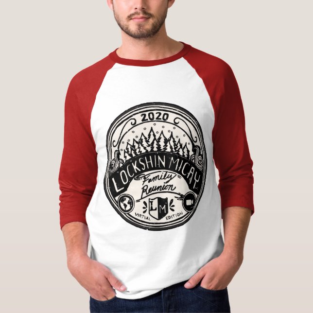 2020 Lockshin-Micay Reunion Baseball Tee Men's (Front)