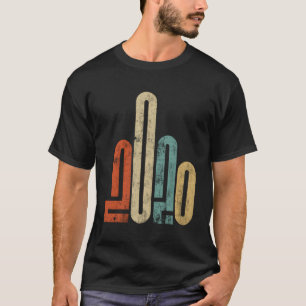 2020 Middle Finger Retro Sarcasm Funny Flipping Th T-Shirt
