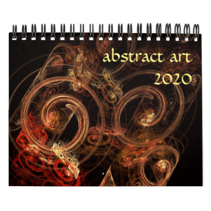 2020 Modern Abstract Art Calendar