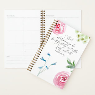 2020 Planner Bible Verse And whatsoever ye do KJV