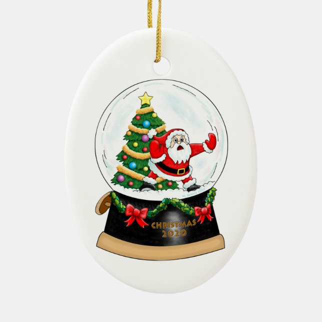 2020 Quarantine Christmas Ornament (Back)