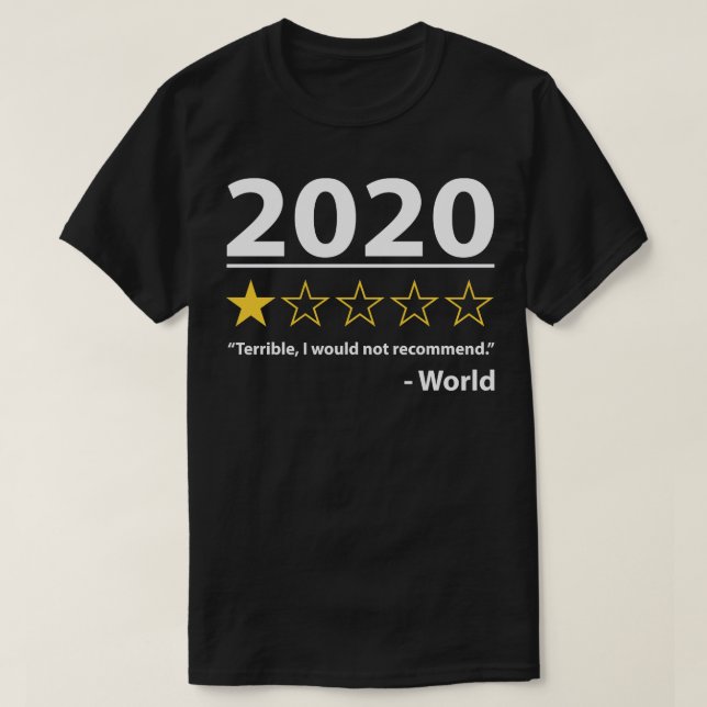 2020 Review T-Shirt (Design Front)