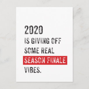 2020 Season Finale Pandemic Postcard