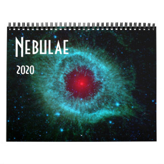 2020 Space Astronomy Universe NASA Nebulae Calendar