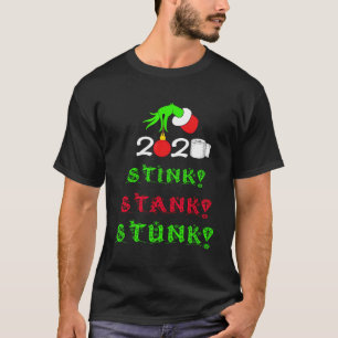 2020 Stink Stank Stunk Matching Family Christmas P T-Shirt