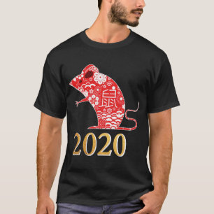 2020 the Year of Rat  Chinese Rat Year Zodiac T-Shirt