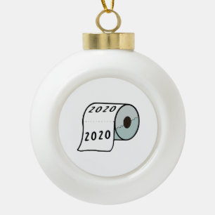 2020 Toilet Paper Christmas Ornament
