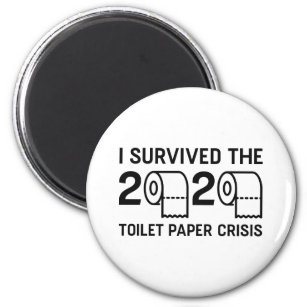 2020 Toilet Paper Crisis Magnet