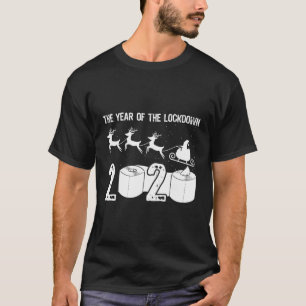 2020 Toilet Paper The Year Of Lockdown Christmas T-Shirt
