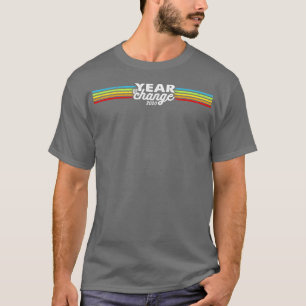 2020 Year of Change Retro Stripes Rainbow T-Shirt