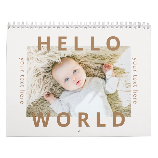 2021 Baby Calendar Multi Photo (Cover)