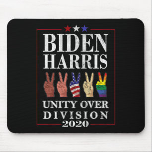 2021 Biden Harris Unity Over Division Gift Mouse Pad