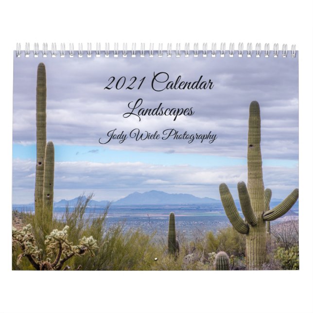 2021 Calendar Landscapes by Jody Wiele Photography (Cover)