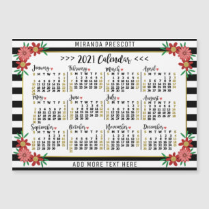 2021 Calendar (See Description for New Version)