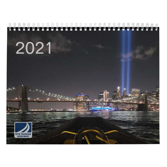 2021 Calendar  - Tugboats at Work (Cover)