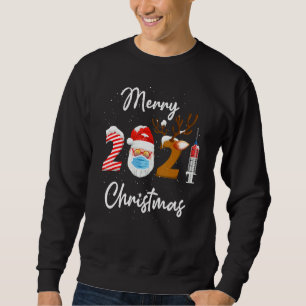2021 Christmas Santa Claus Reindeer Boys Girl Kids Sweatshirt