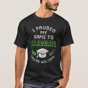 2021 Funny Gamer Graduate Senior Graduation Gifts T-Shirt