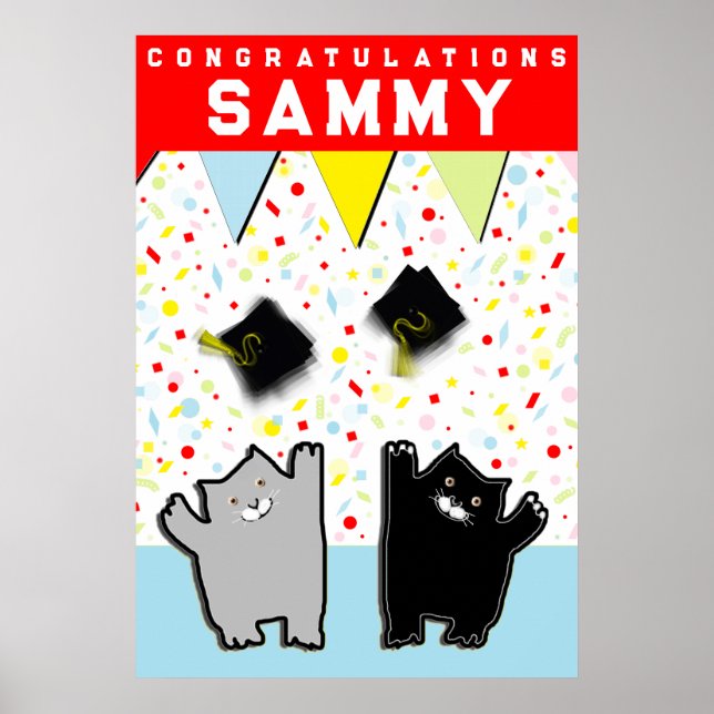 2021 graduation congrats poster (Front)