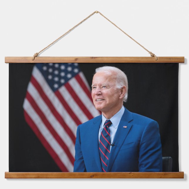 2021 Joe Biden US President Portrait Hanging Tapestry (Front)
