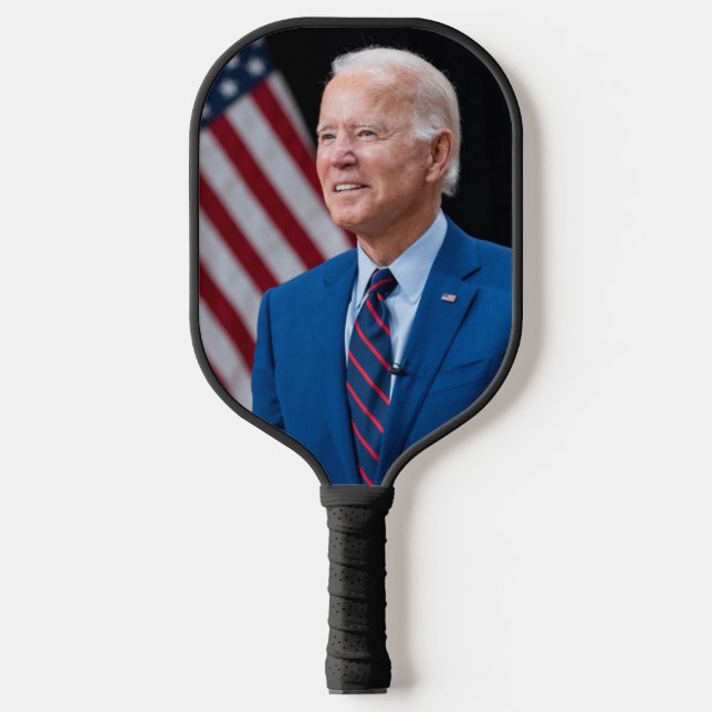 2021 Joe Biden US President Portrait Pickleball Paddle (Front)