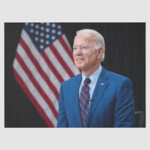 2021 Joe Biden US President Portrait Tissue Paper