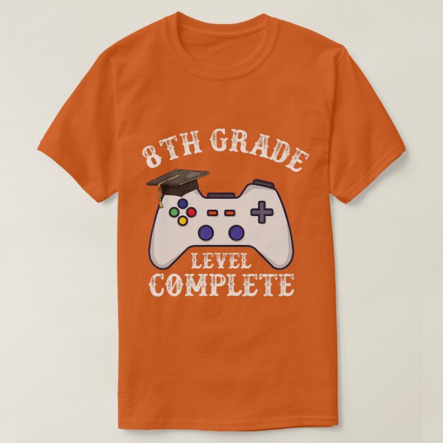 2021 Junior High Graduation Middle School 8th Grad T-Shirt (Design Front)
