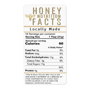 2021 Latest Honey Nutrition White Gold with Bee