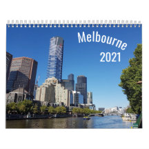 2021 Melbourne Yearly Calendar