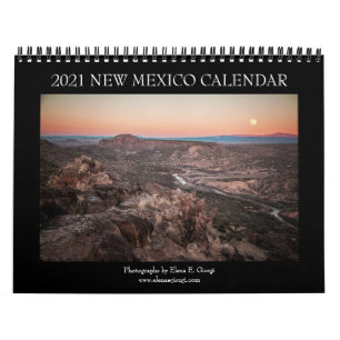 2021 New Mexico Calendar