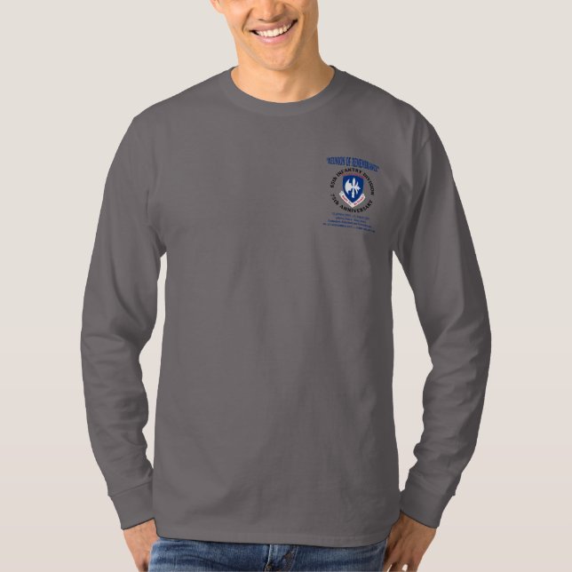 2021 Reunion Long Sleeve  65th Infantry Division T T-Shirt (Front)