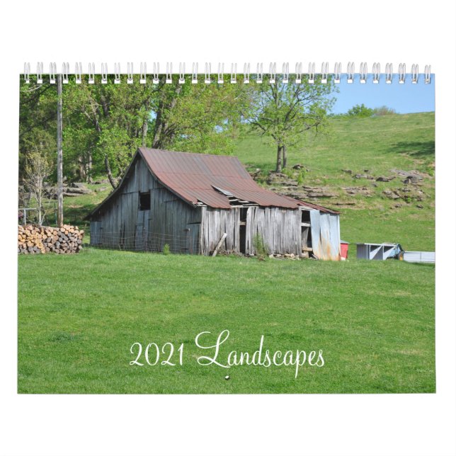 2021 Scenes Around Tennessee & Vermont - Calendar (Cover)